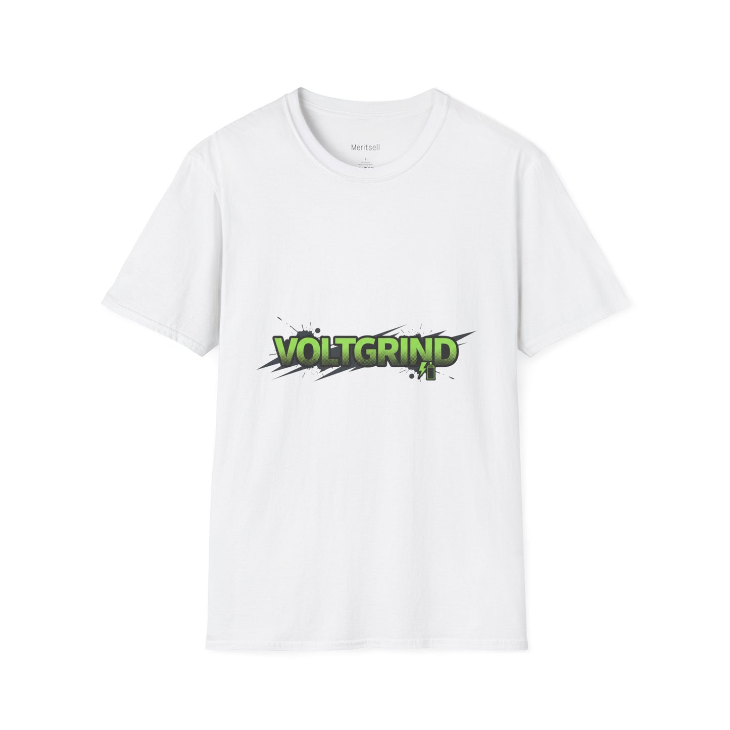 VoltGrind Graphic T-Shirt — Green Urban Logo Tee