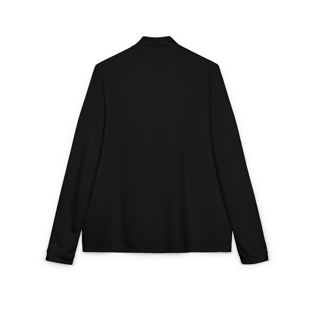 adidas Quarter-Zip Pullover — Embroidered Minimal Logo Performance Top