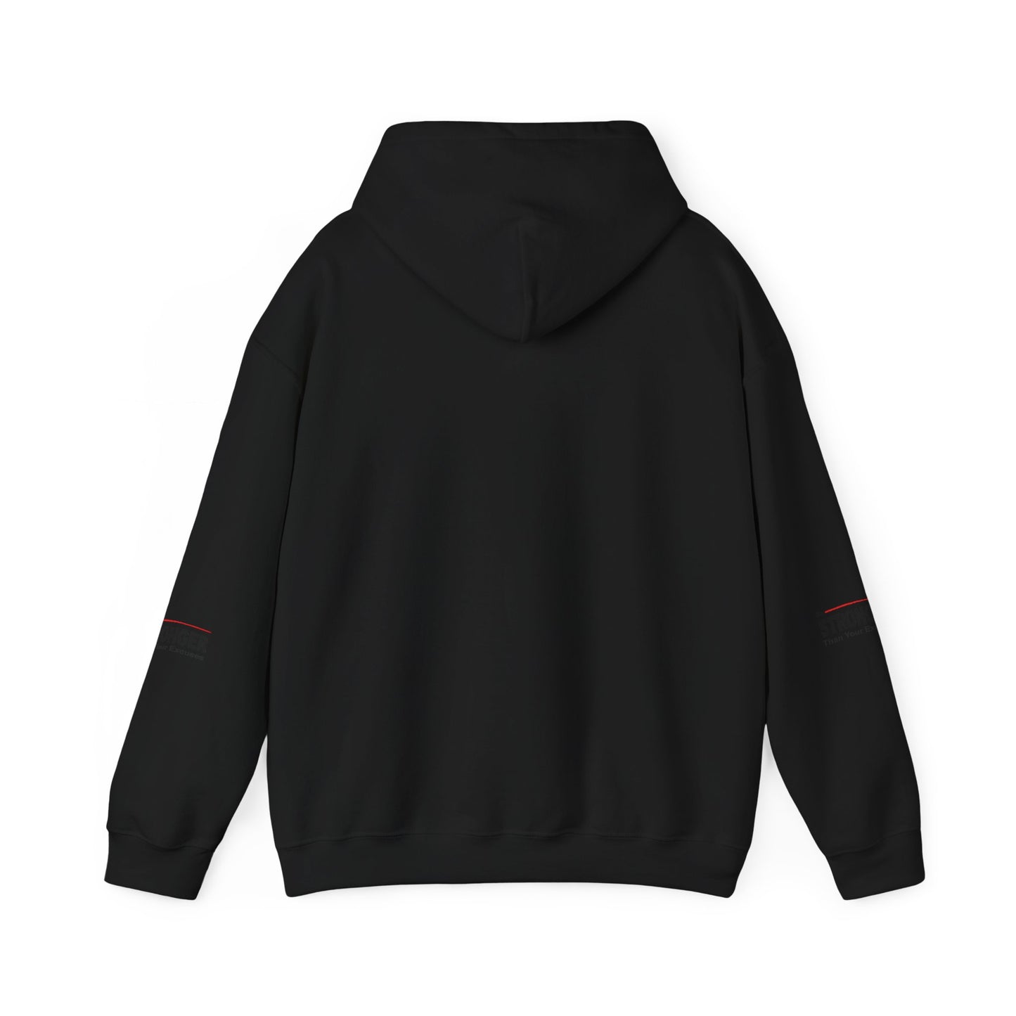 Be Stronger Than Your Excuses Hoodie — Motivational Fitness Pullover