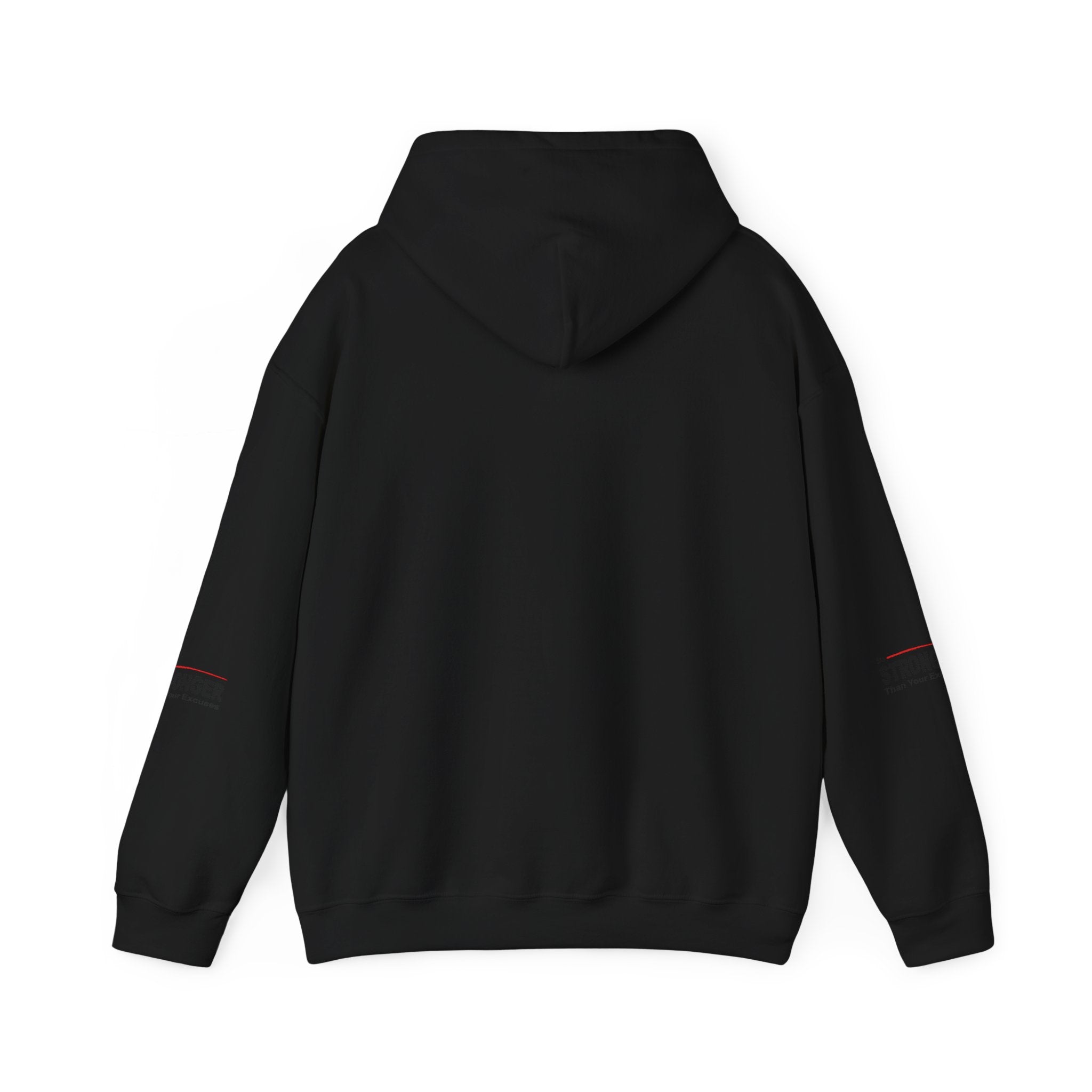 Be Stronger Than Your Excuses Hoodie — Motivational Fitness Pullover