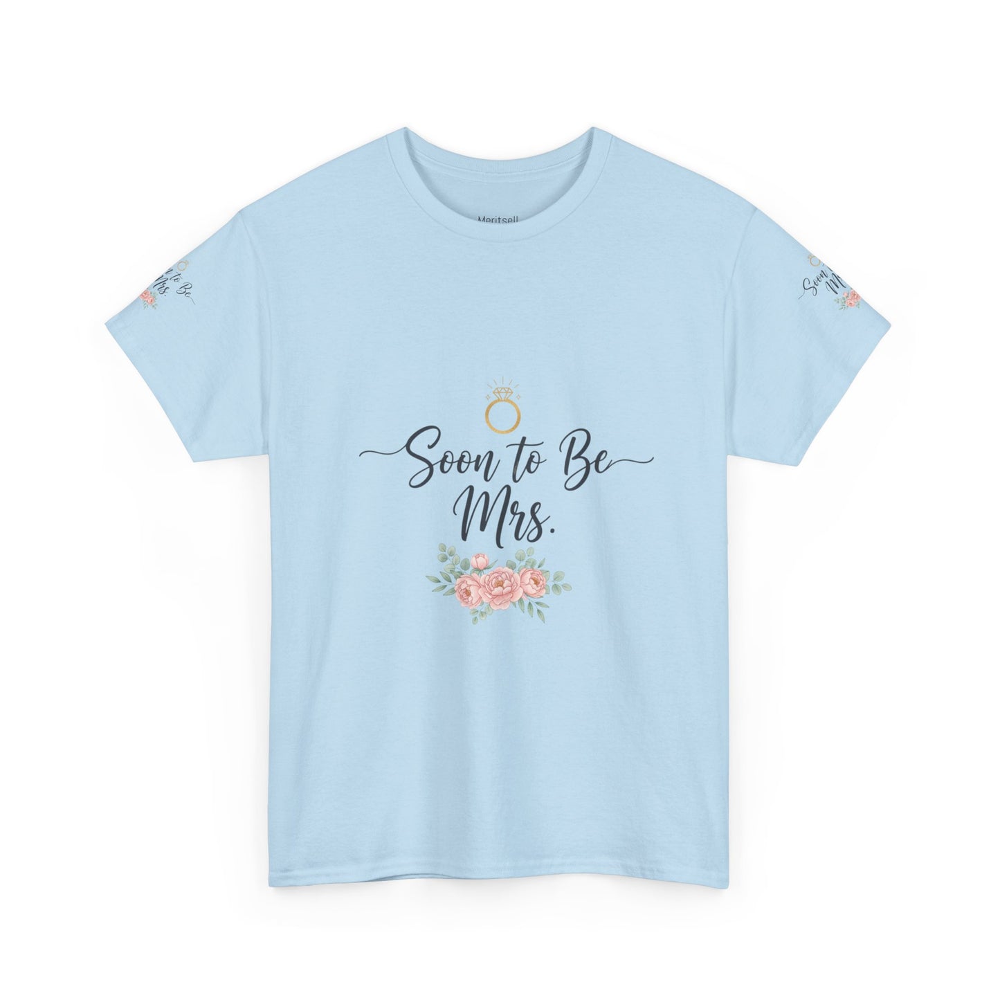 Soon to Be Mrs. Tee — Bridal Engagement Shirt with Floral Ring Design