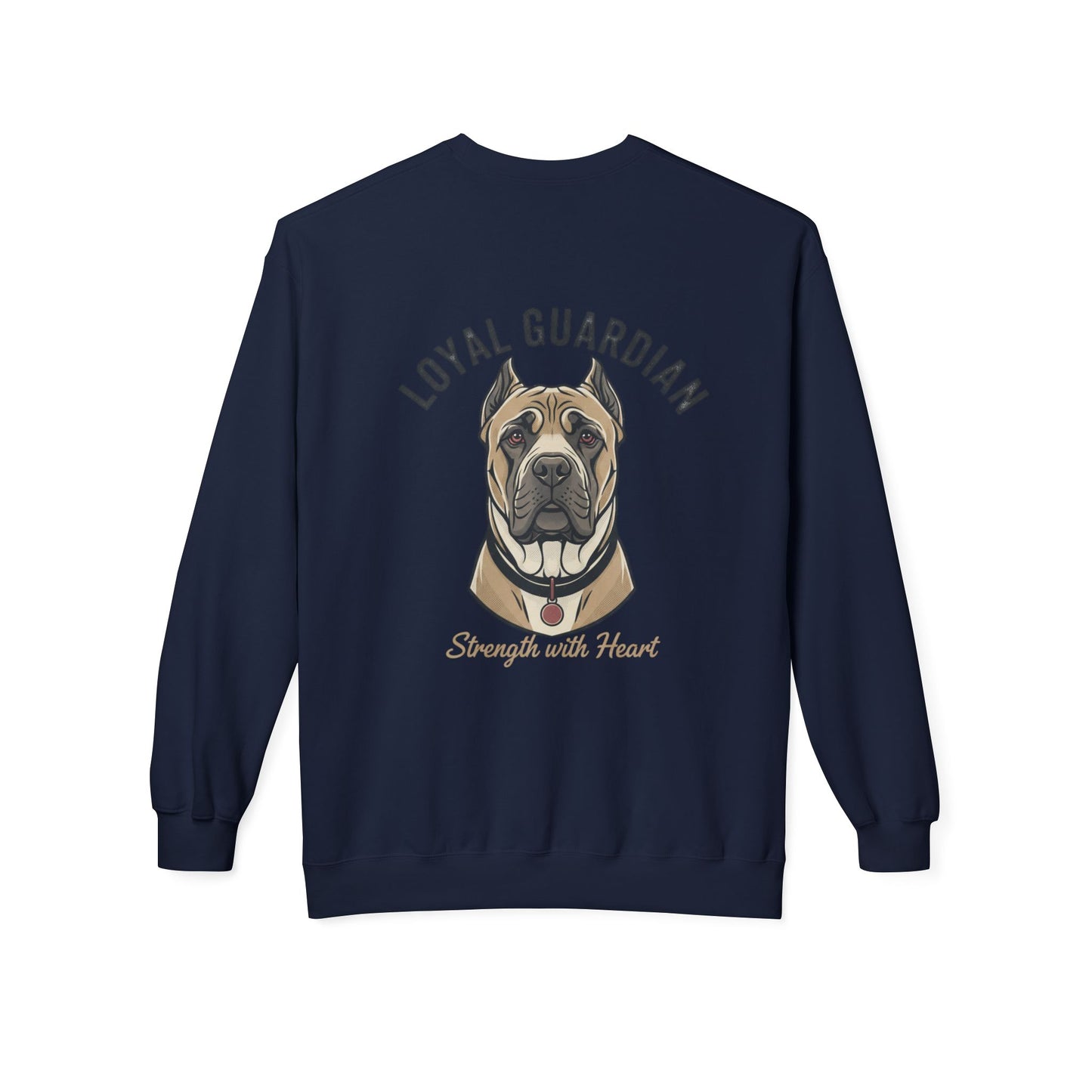 Loyal Guardian Sweatshirt — "Strength with Heart" Dog Crewneck