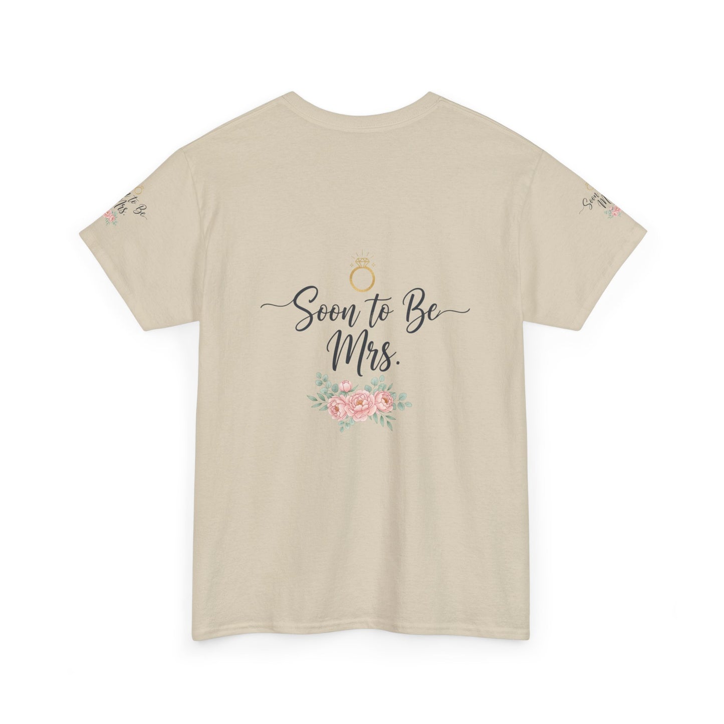 Soon to Be Mrs. Tee — Bridal Engagement Shirt with Floral Ring Design