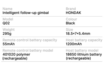 360° Auto Face Tracking Tripod For Live Video Vlog Facial Recognition Tracking Gimbal For Phone Remote Control - Merit Sell