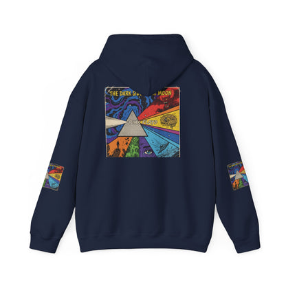 Psychedelic Prism Hoodie — Colorful Surreal Art Pullover