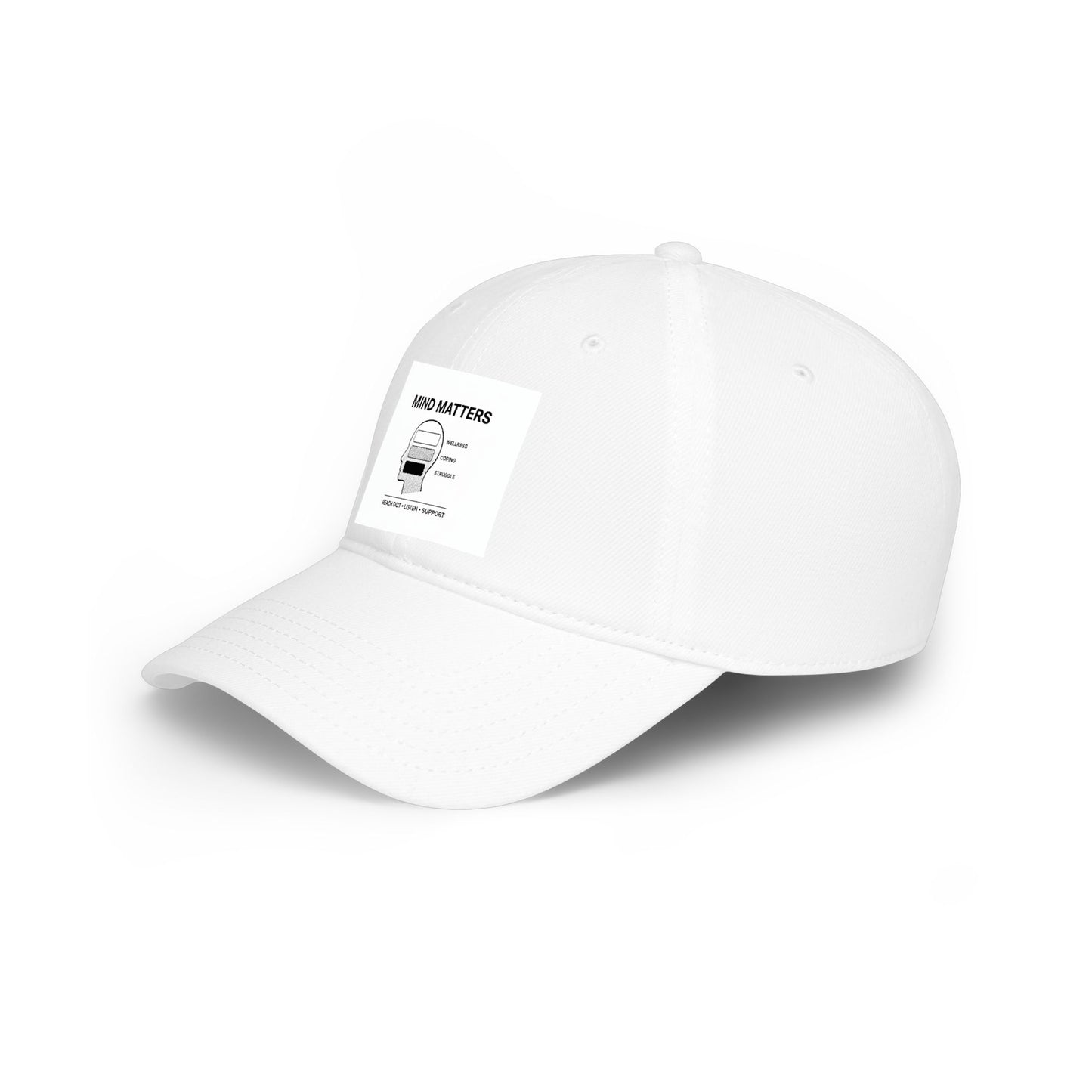 Mind Matters Low-Profile Baseball Cap — Mental Health Awareness Dad Hat