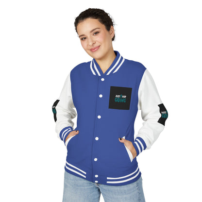 Letterman Jacket — "Just Keep Going" Motivational Varsity Jacket