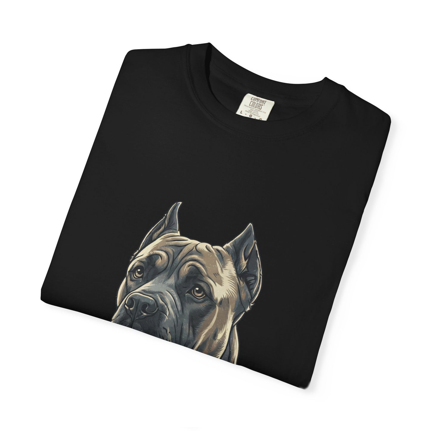 Cane Corso Illustration T-Shirt — Majestic Mastiff Portrait Tee