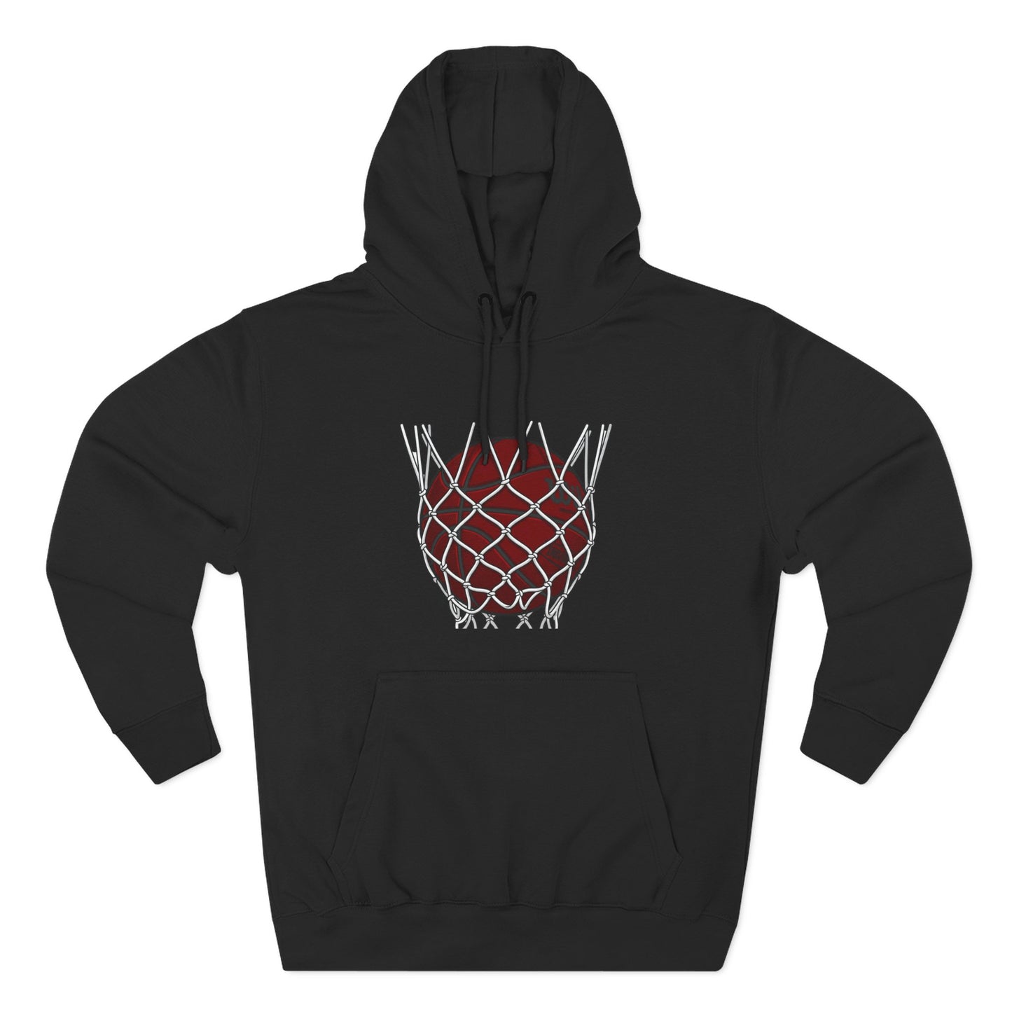 Basketball Hoodie — "Fast Break? More Like Slow Crawl" Graphic Fleece Hoodie - Merit Sell