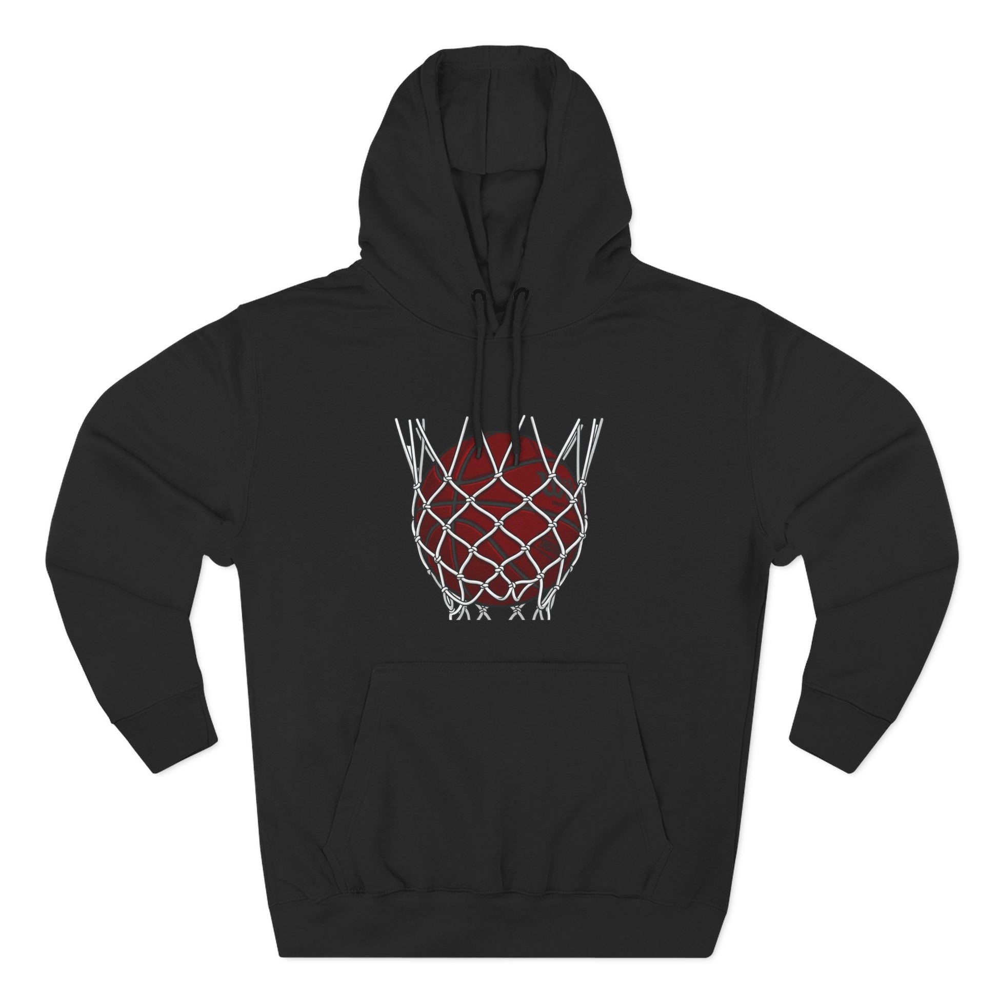 Basketball Hoodie — "Fast Break? More Like Slow Crawl" Graphic Fleece Hoodie - Merit Sell