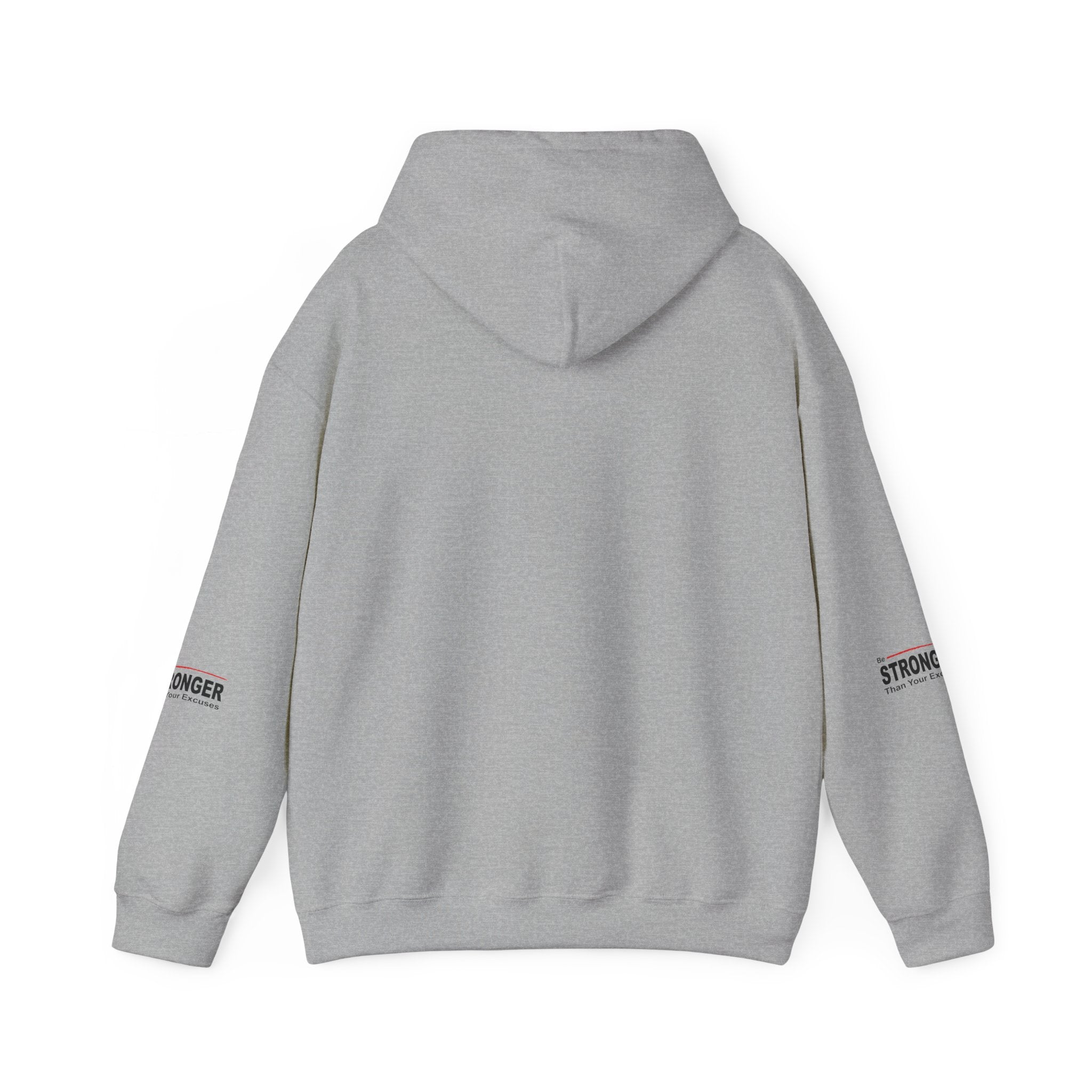 Be Stronger Than Your Excuses Hoodie — Motivational Fitness Pullover