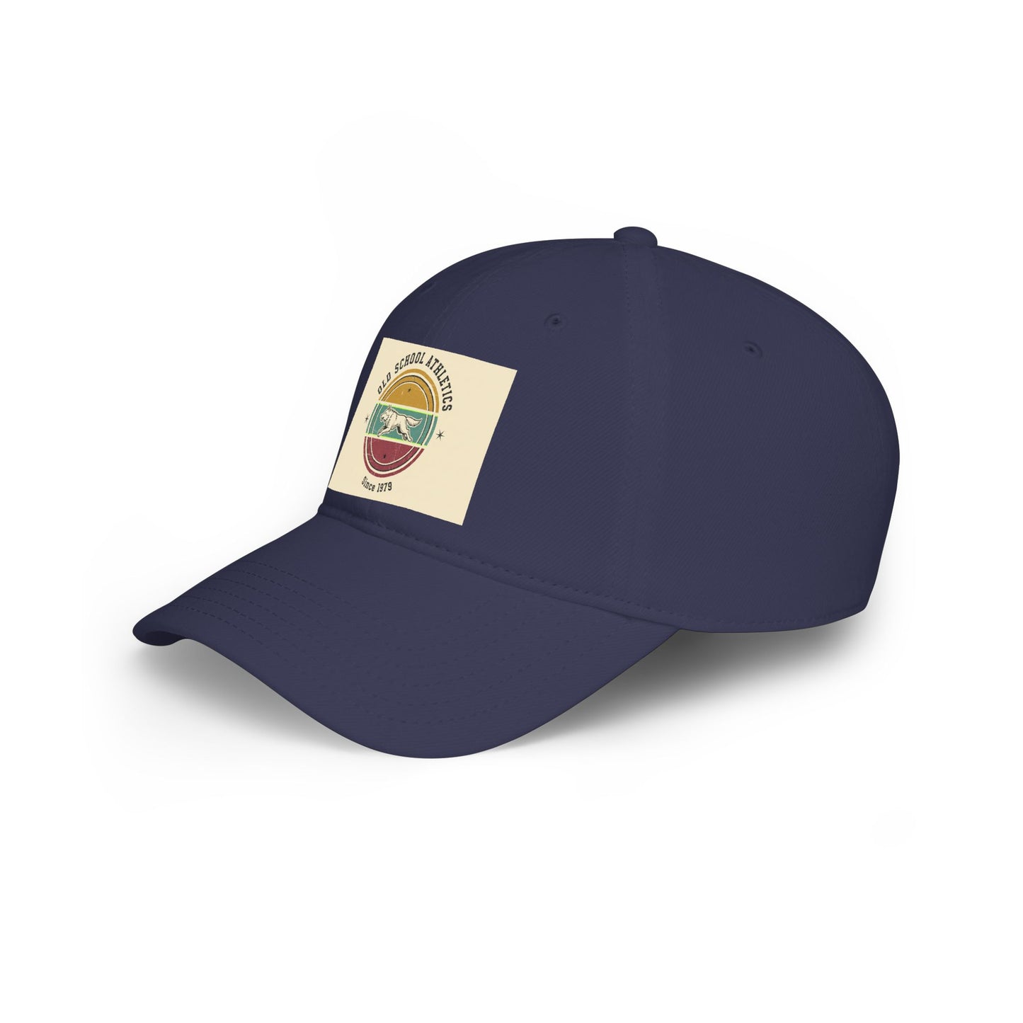 Vintage Surf Patch Baseball Cap – "Golden Coast" Old School Athletics