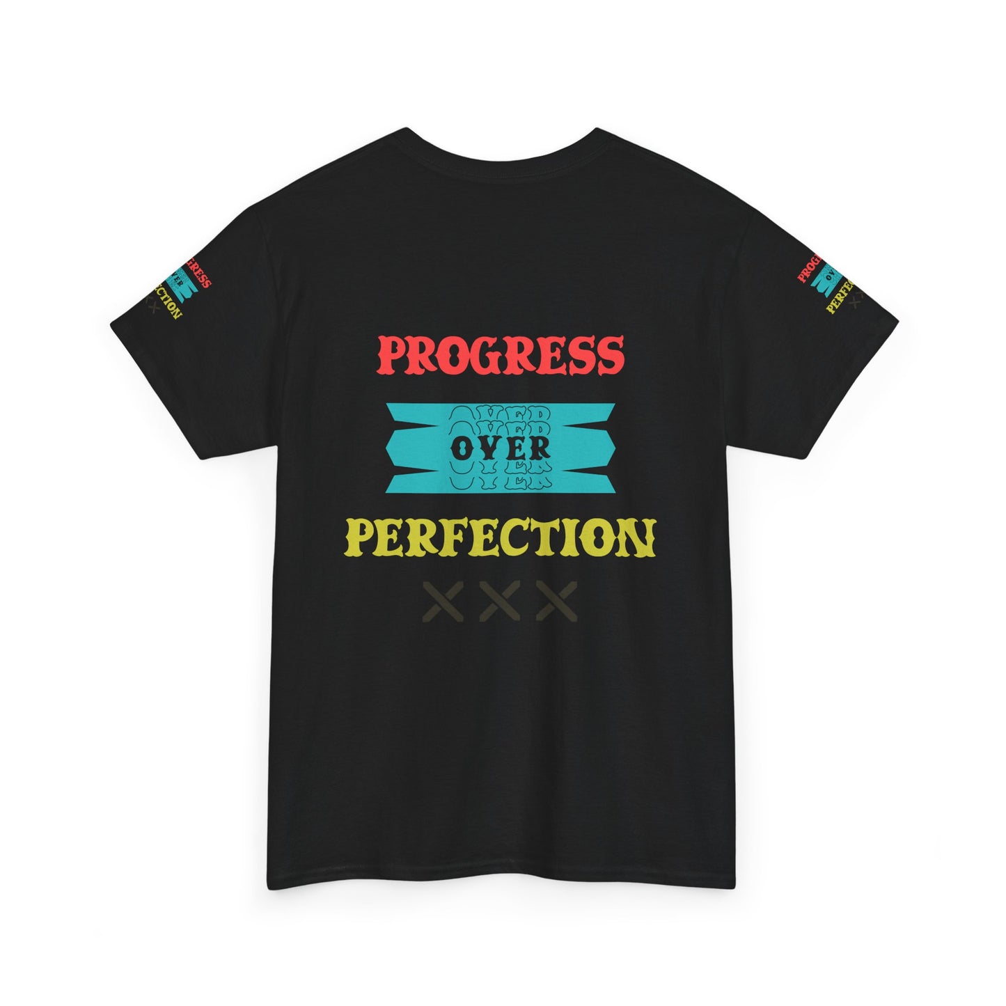 Progress Over Perfection T‑Shirt — Motivational Graphic Tee