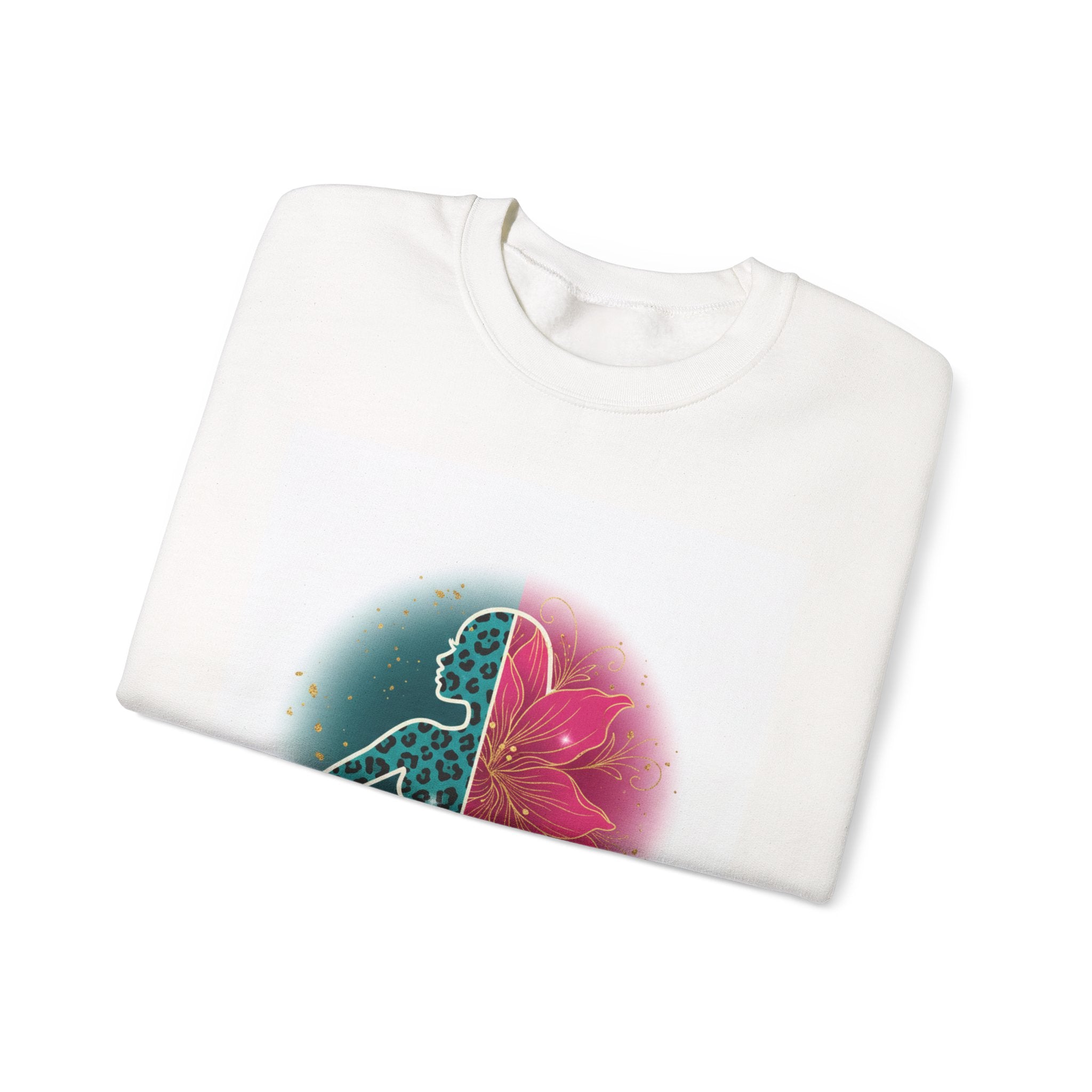 Bold & Wild Sweatshirt — Floral Leopard Graphic Crewneck