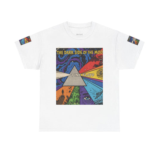 Retro Psychedelic 'The Dark Side of the Moon' Tee