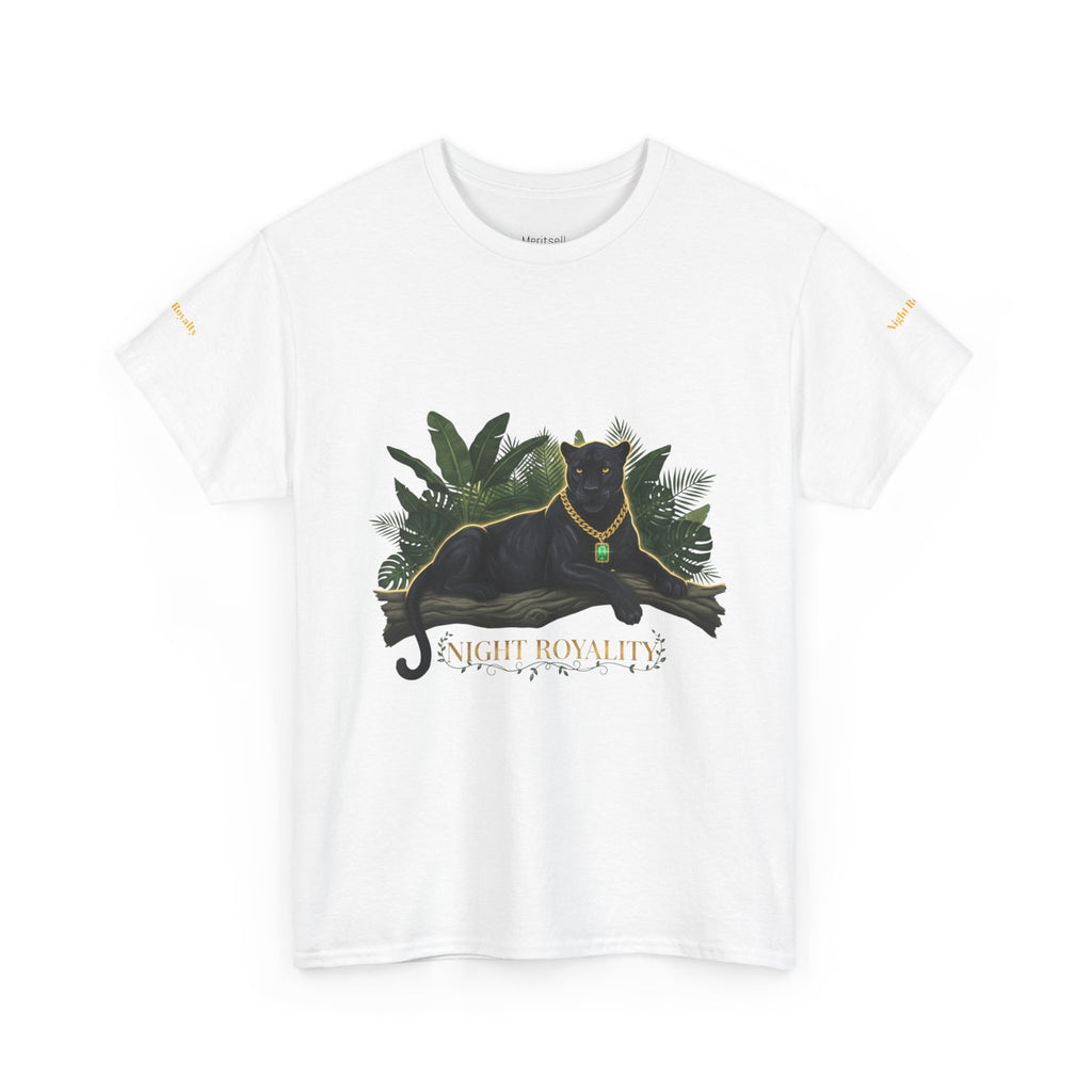 Black Panther 'Night Royalty' Tee — Regal Cat Graphic T-Shirt