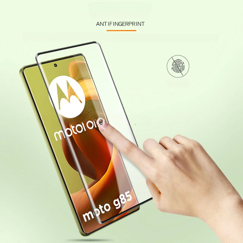 3D Curved Tempered Glass For Motorola Moto G85 Protective Screen Protector For Moto G85 motog85 g 85 Glass Film Cover - Merit Sell