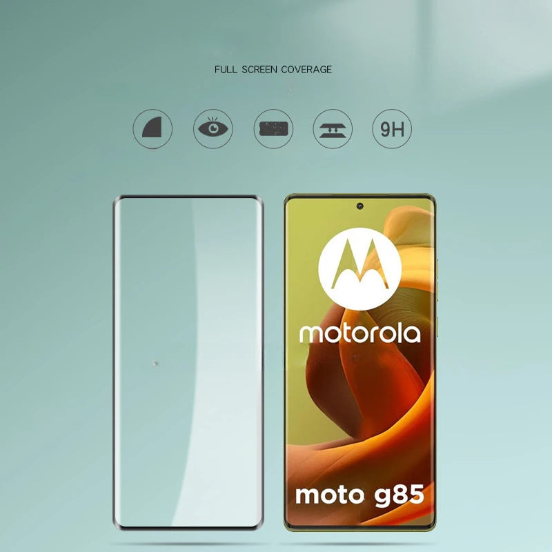 3D Curved Tempered Glass For Motorola Moto G85 Protective Screen Protector For Moto G85 motog85 g 85 Glass Film Cover - Merit Sell