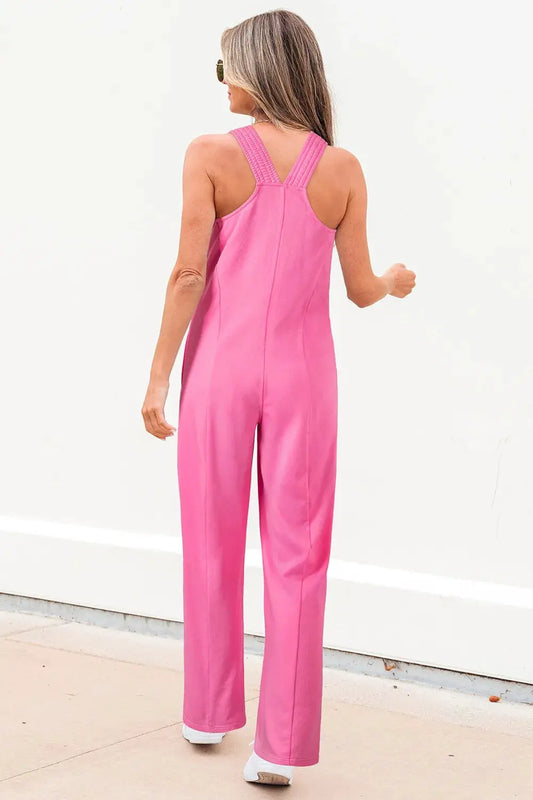 Sleeveless Wide-Leg Jumpsuit - Merit Sell