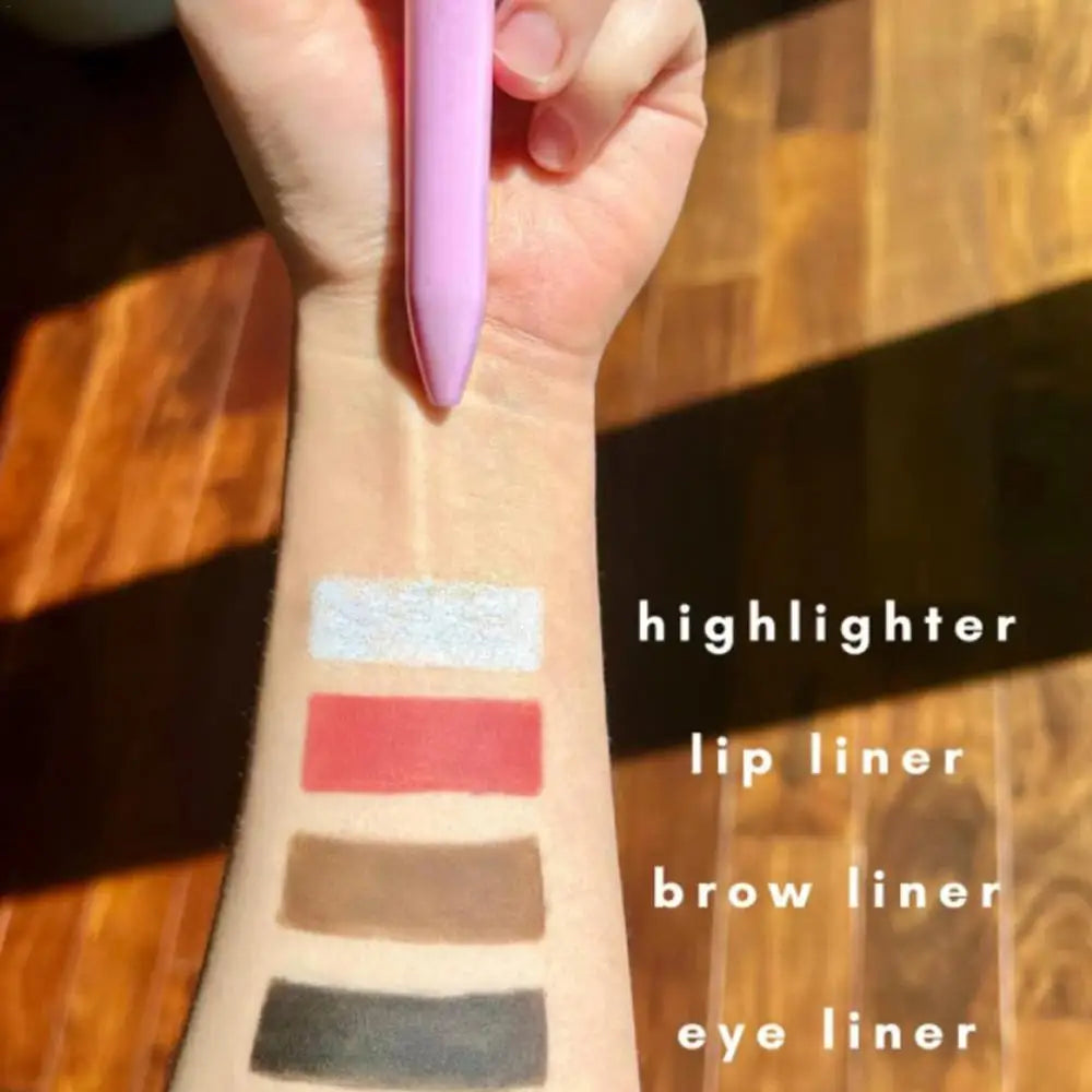 4 In 1 Makeup Pen Eyebrow Pencil Waterproof Drawing Eye Brow Long Lasting Easy Wear Eyeliner Eyebrow Pen Sweatproof Makeup Pen - Merit Sell