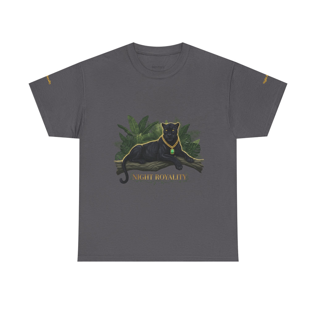 Black Panther 'Night Royalty' Tee — Regal Cat Graphic T-Shirt