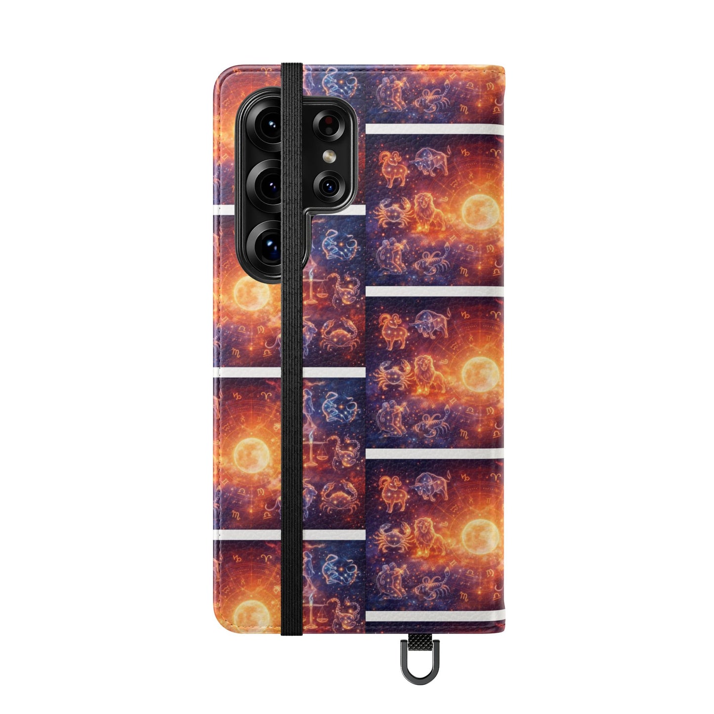 Sunrise Cosmos Flip Phone Case — Celestial Galaxy Wallet Flip Case