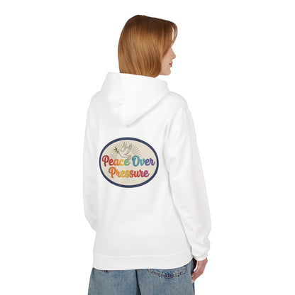 Peace Over Pressure Hoodie — Retro Dove Graphic Comfort Pullover