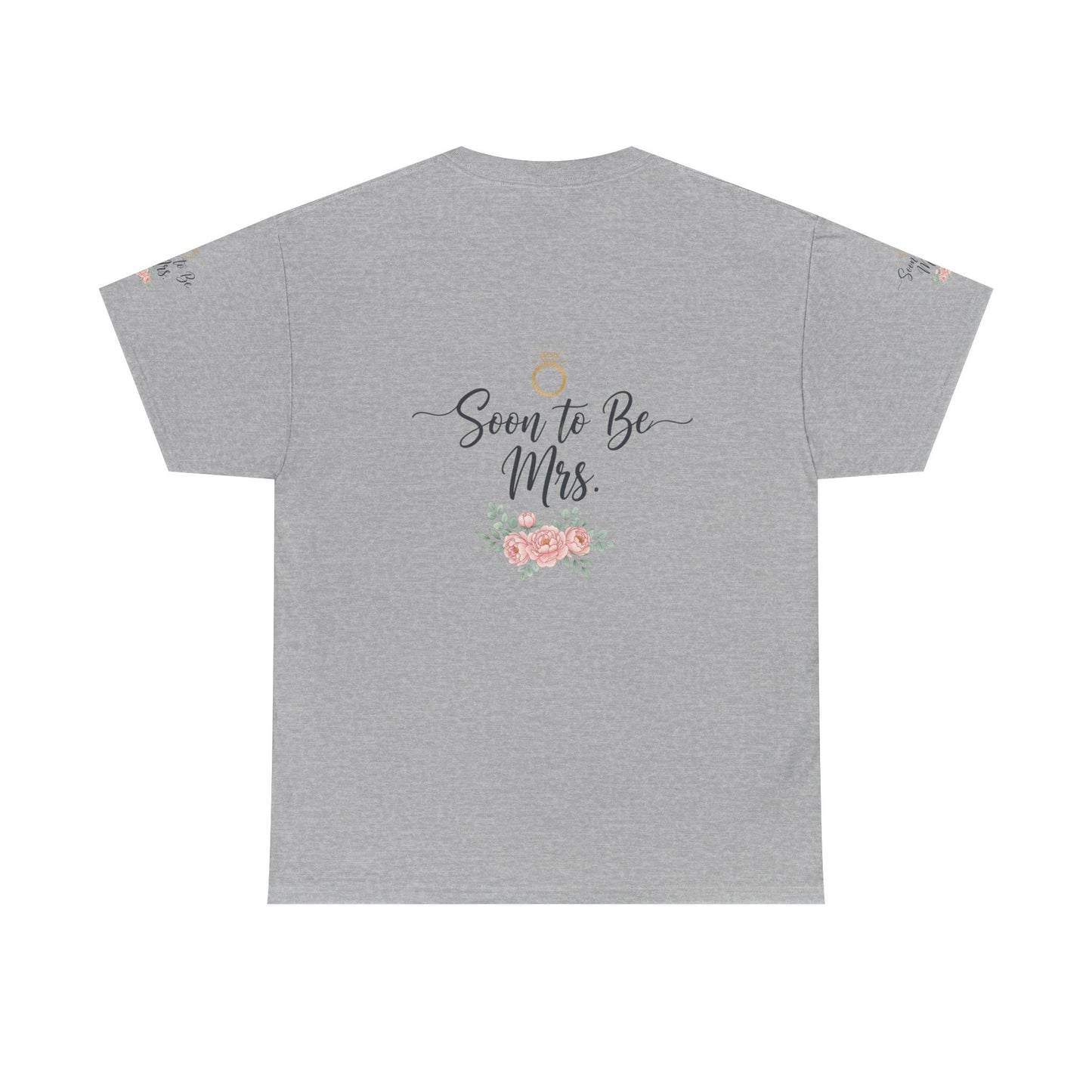 Soon to Be Mrs. Tee — Bridal Engagement Shirt with Floral Ring Design