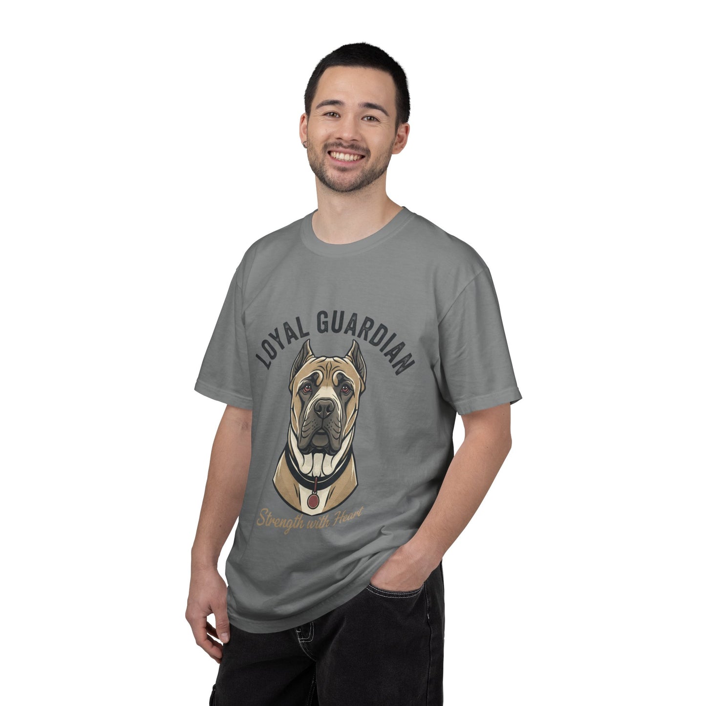 Loyal Guardian Dog T-Shirt — "Strength with Heart"
