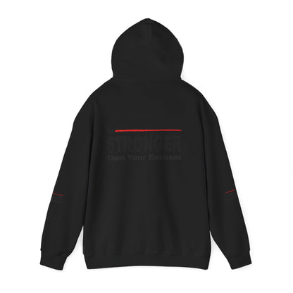 Be Stronger Than Your Excuses Hoodie — Motivational Fitness Pullover