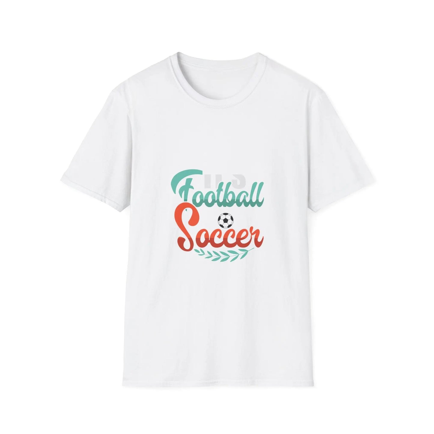Football Soccer T-Shirt — Retro Script Soccer Tee for Fans & Players - Merit Sell