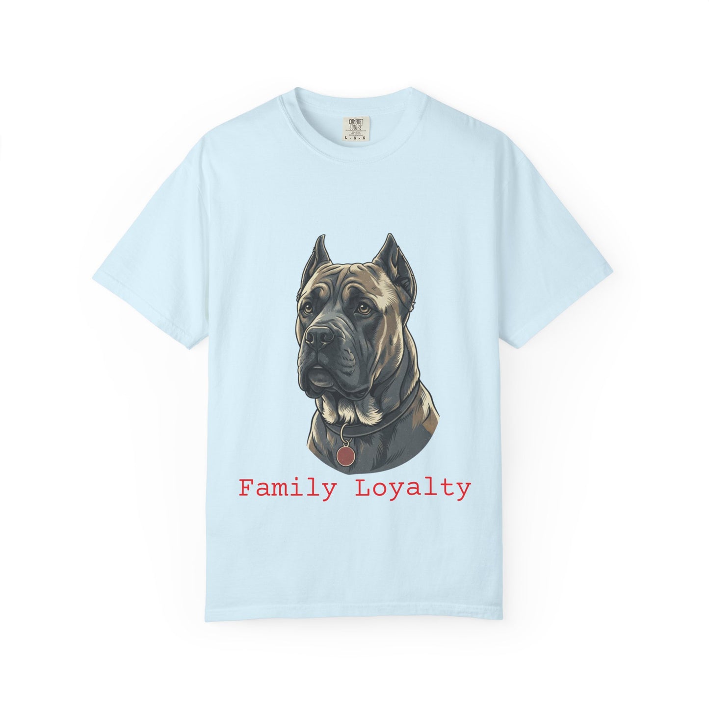 Cane Corso Illustration T-Shirt — Majestic Mastiff Portrait Tee