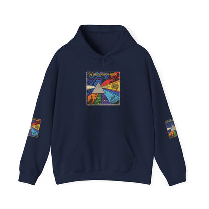 Psychedelic Prism Hoodie — Colorful Surreal Art Pullover