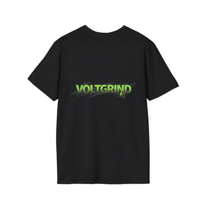 VoltGrind Graphic T-Shirt — Green Urban Logo Tee