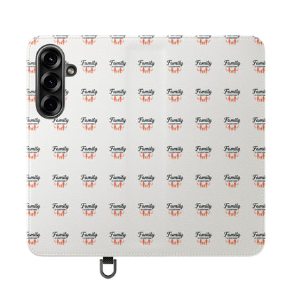Family First Flip Phone Case — Wallet Flip Case with Card Slots