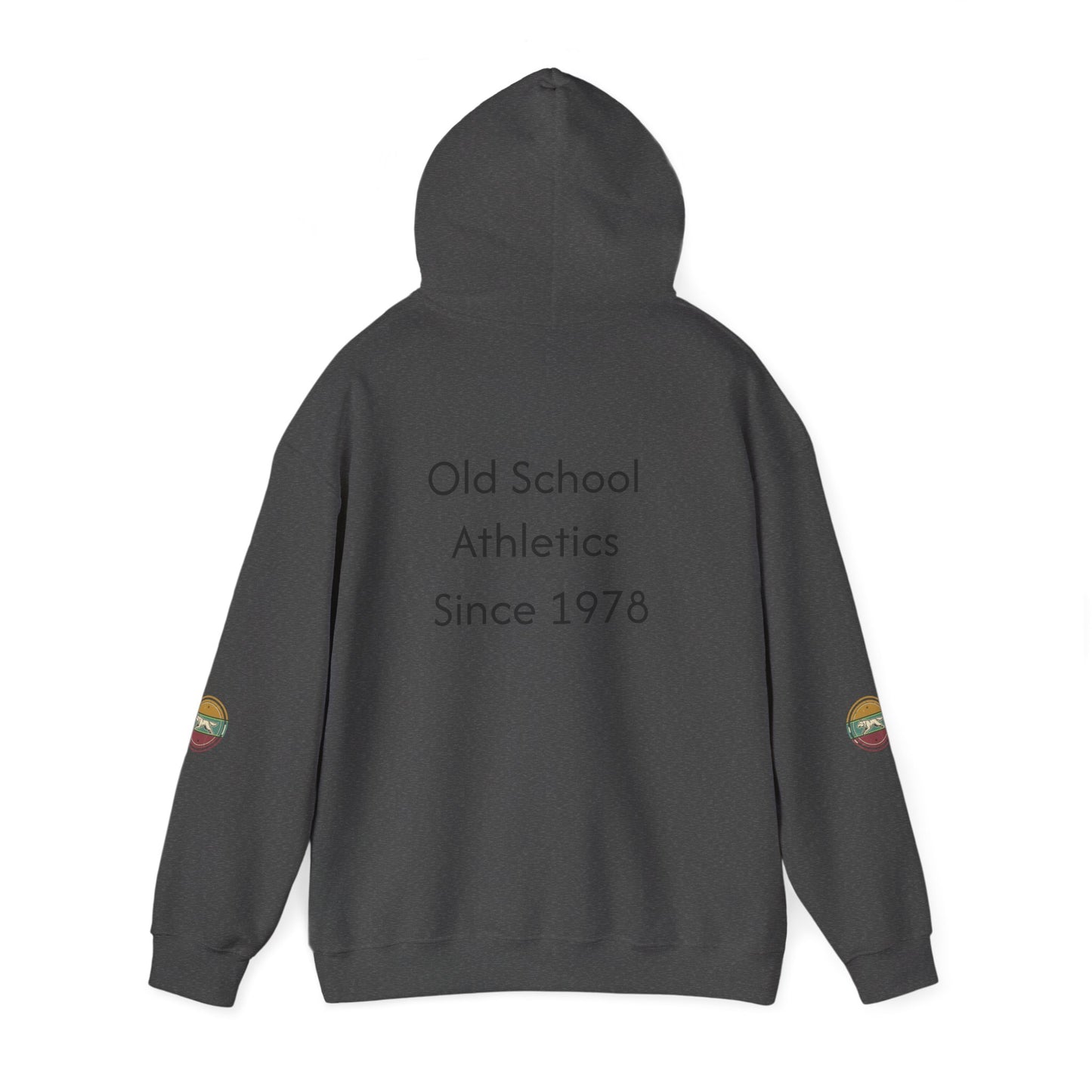 Vintage Track & Field Hoodie – "Old School Athletics Since 1978"