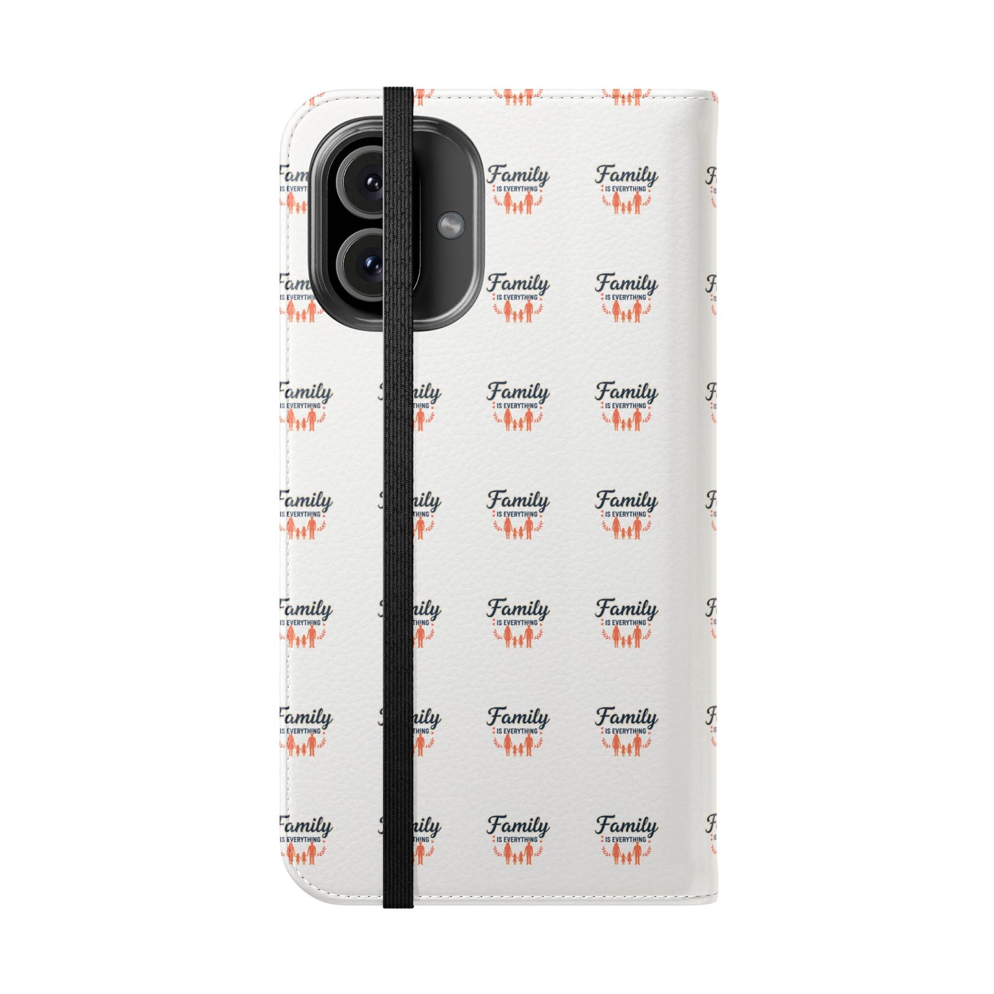 Family First Flip Phone Case — Wallet Flip Case with Card Slots