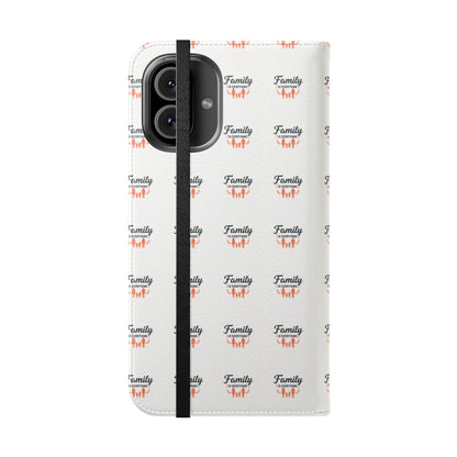 Family First Flip Phone Case — Wallet Flip Case with Card Slots