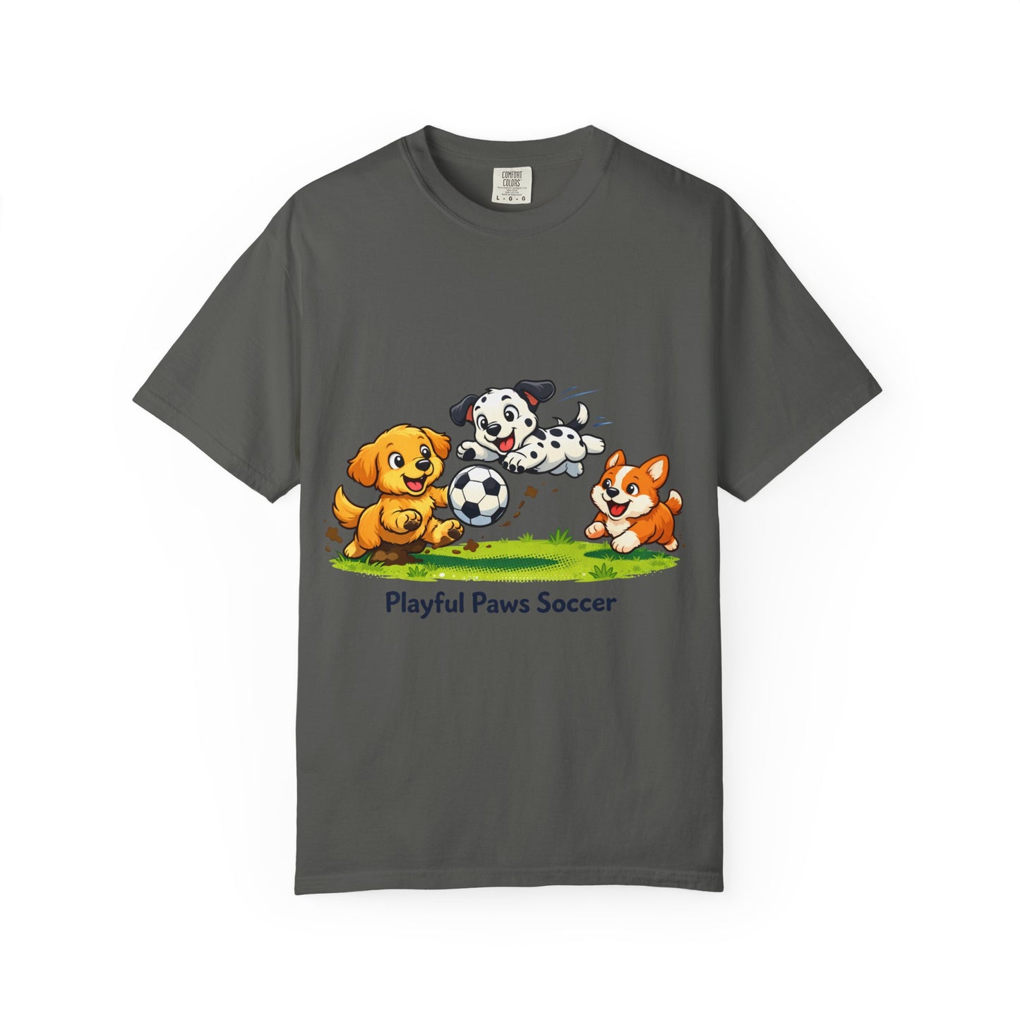 T-Shirt — Playful Paws Soccer Kids Tee