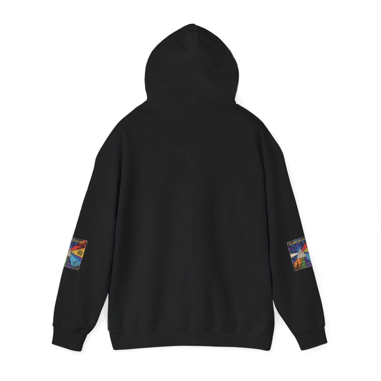 Psychedelic Prism Hoodie — Colorful Surreal Art Pullover
