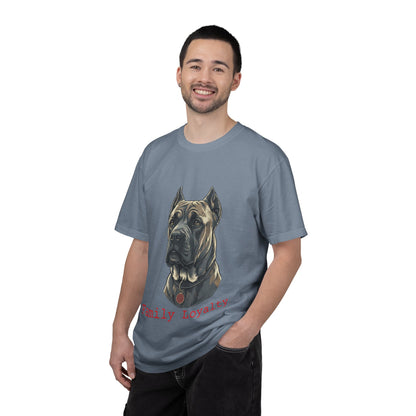 Cane Corso Illustration T-Shirt — Majestic Mastiff Portrait Tee