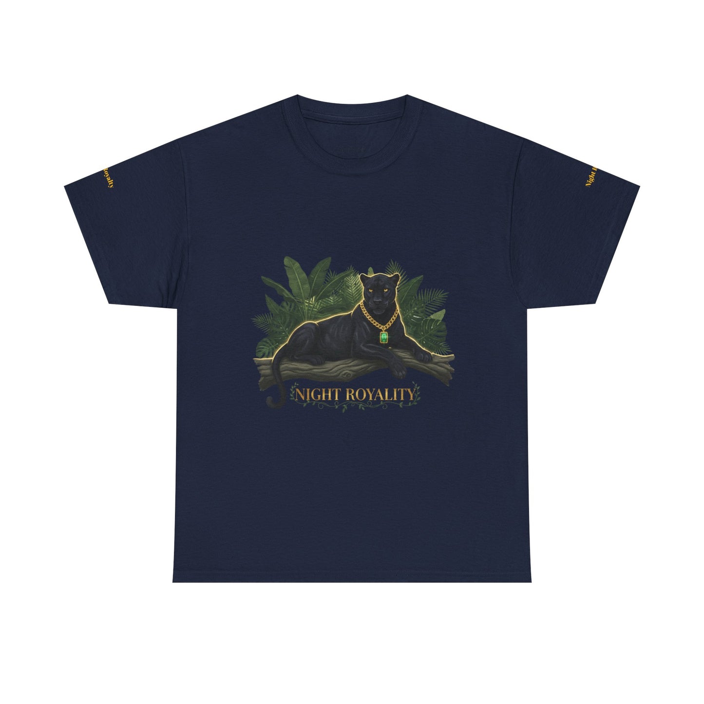 Black Panther 'Night Royalty' Tee — Regal Cat Graphic T-Shirt