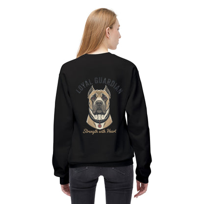Loyal Guardian Sweatshirt — "Strength with Heart" Dog Crewneck