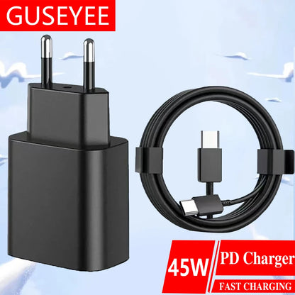 45W USB-C Mobile Phone Charger Plug Fast Charging Plug Mobile Phone Charger Adapter Suitable For Phone Tablet Fast Charging Plug - Merit Sell