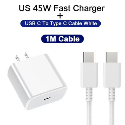 45W USB-C Mobile Phone Charger Plug Fast Charging Plug Mobile Phone Charger Adapter Suitable For Phone Tablet Fast Charging Plug - Merit Sell