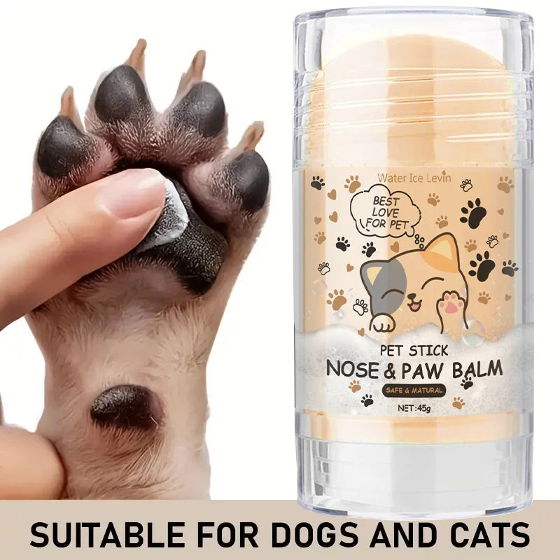 45g Dog Nose and Paw Pet Accessories Balm Dog Paw Cream Cats Dogs Paw Protector Cream Pet Feet Moisturizer Pet Crack Feet Repair - Merit Sell