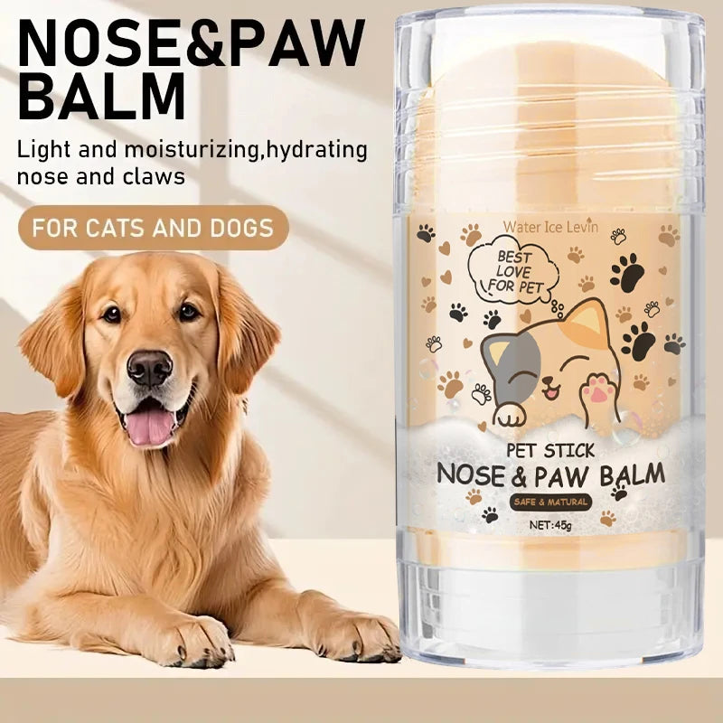 45g Dog Nose and Paw Pet Accessories Balm Dog Paw Cream Cats Dogs Paw Protector Cream Pet Feet Moisturizer Pet Crack Feet Repair - Merit Sell
