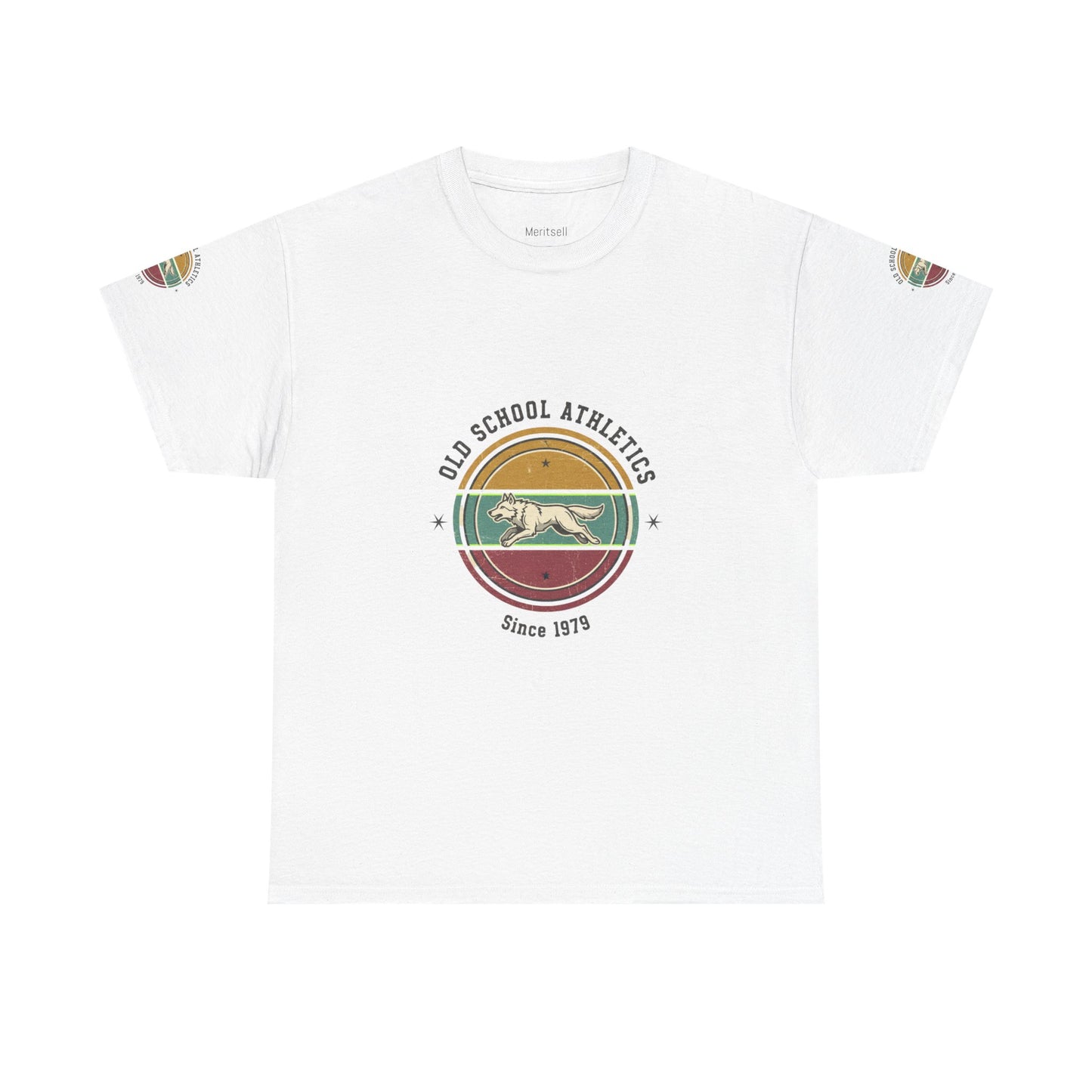 Old School Athletics Retro Running Tee — 'Since 1979' Vintage Track Shirt