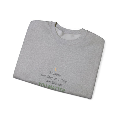 Inspirational "You Matter" Crewneck Sweatshirt
