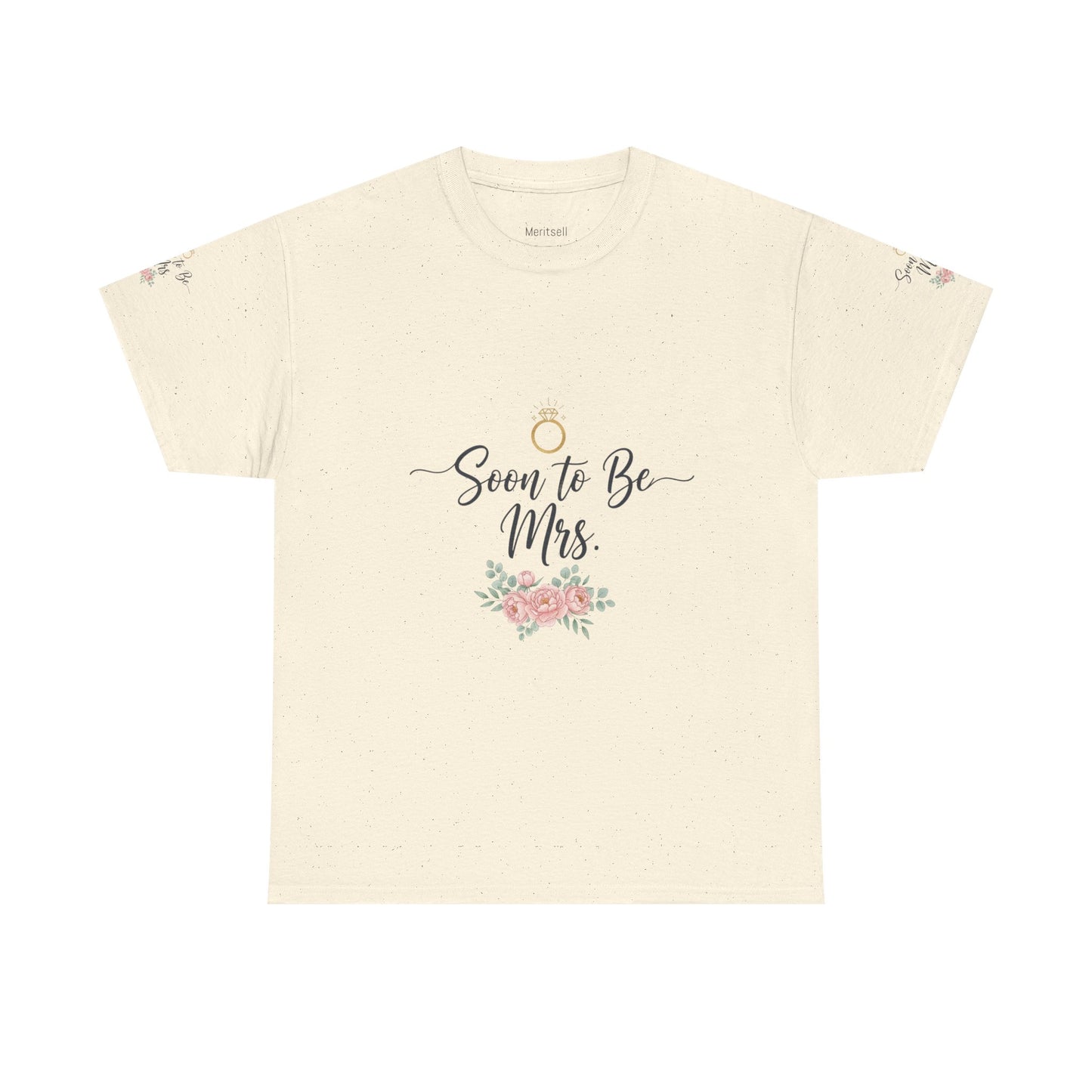 Soon to Be Mrs. Tee — Bridal Engagement Shirt with Floral Ring Design